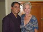 Louise Hay with Ray Hemachandra in Tampa, Florida